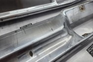 1964 Ford Galaxy 500 XL Vintage Bumpers BEFORE Chrome-Like Metal Polishing | Bumper Polishing | Stainless Steel Polishing Services