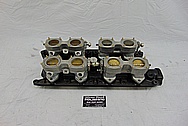 SBF (Small Block Ford) Aluminum Carburetors BEFORE Chrome-Like Metal Polishing and Buffing Services / Restoration Services - Aluminum Polishing - Carburetor Polishing 