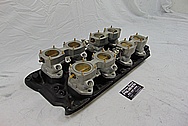 SBF (Small Block Ford) Aluminum Carburetors BEFORE Chrome-Like Metal Polishing and Buffing Services / Restoration Services - Aluminum Polishing - Carburetor Polishing 