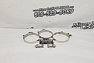 Steel Clamps AFTER Chrome-Like Metal Polishing and Buffing Services - Steel Polishing Service