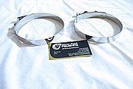 Steel Clamps AFTER Custom Metal Polishing and Buffing Services 