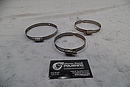 Steel Clamps BEFORE Chrome-Like Metal Polishing and Buffing Services / Restoration Services
