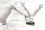 2001 Chevy C5 Corvette Aluminum Control Arms / Suspension Pieces AFTER Chrome-Like Metal Polishing and Buffing Services