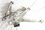 2001 Chevy C5 Corvette Aluminum Control Arms / Suspension Pieces AFTER Chrome-Like Metal Polishing and Buffing Services