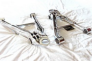 2001 Chevy C5 Corvette Aluminum Control Arms / Suspension Pieces AFTER Chrome-Like Metal Polishing and Buffing Services