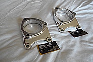 Aluminum Control Arm Pieces AFTER Chrome-Like Metal Polishing - Aluminum Polishing