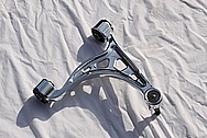 Toyota Supra Upper and Lower Aluminum Control Arms AFTER Chrome-Like Metal Polishing and Buffing Services