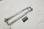 Razor All Terrain Vehicle Aluminum Control Arms AFTER Chrome-Like Metal Polishing - Aluminum Polishing