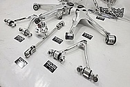 Aluminum and Steel Control Arm Project AFTER Chrome-Like Metal Polishing - Aluminum Polishing - Steel Polishing Services 