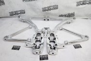 Plymouth Prowler Aluminum Suspension Parts AFTER Chrome-Like Metal Polishing - Aluminum Polishing - Suspension Polishing Service