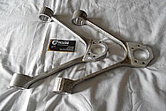 Aluminum Control Arm Pieces BEFORE Chrome-Like Metal Polishing - Aluminum Polishing