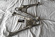 Aluminum Control Arm Pieces BEFORE Chrome-Like Metal Polishing - Aluminum Polishing