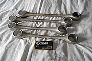 Aluminum Control Arm Pieces BEFORE Chrome-Like Metal Polishing - Aluminum Polishing