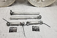 Razor All Terrain Vehicle Aluminum Control Arms BEFORE Chrome-Like Metal Polishing - Aluminum Polishing