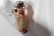 Copper Guardene Fire Extinguisher AFTER Chrome-Like Metal Polishing and Buffing Services