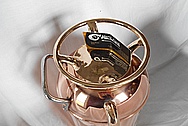 Copper Guardene Fire Extinguisher AFTER Chrome-Like Metal Polishing and Buffing Services