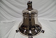 Copper Church Bell AFTER Chrome-Like Metal Polishing and Buffing Services