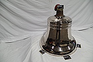 Copper Church Bell AFTER Chrome-Like Metal Polishing and Buffing Services