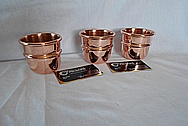 Magicians Magic Copper Cup AFTER Chrome-Like Metal Polishing and Buffing Services