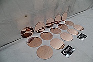 Copper Plate AFTER Chrome-Like Metal Polishing and Buffing Services