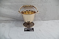 Vintage Copper Bowl AFTER Chrome-Like Metal Polishing and Buffing Services - Copper Polishing