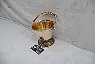 Vintage Copper Bowl AFTER Chrome-Like Metal Polishing and Buffing Services - Copper Polishing