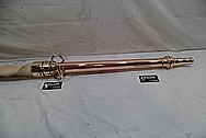 Vintage Copper Fire Extinguisher Nozzle BEFORE Chrome-Like Metal Polishing and Buffing Services - Copper Polishing