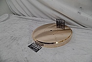 Vintage Copper Turntable AFTER Chrome-Like Metal Polishing and Buffing Services - Copper Polishing