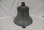 Copper Church Bell BEFORE Chrome-Like Metal Polishing and Buffing Services