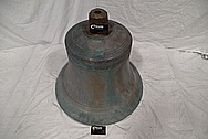 Copper Church Bell BEFORE Chrome-Like Metal Polishing and Buffing Services