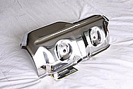 1993 - 1998 Toyota Supra Turbo Heat Shield Cover AFTER Chrome-Like Metal Polishing and Buffing Services / Restoration Services