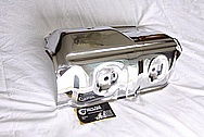 1993 - 1998 Toyota Supra Turbo Heat Shield Cover AFTER Chrome-Like Metal Polishing and Buffing Services / Restoration Services