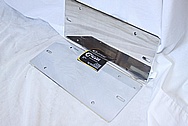 Aluminum License Plate Holder AFTER Chrome-Like Metal Polishing and Buffing Services / Restoration Services 