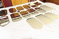 Aluminum Plates / Cover Pieces AFTER Chrome-Like Metal Polishing and Buffing Services / Restoration Services 