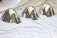 3M Company Aluminum Cone Covers AFTER Chrome-Like Metal Polishing and Buffing Services / Restoration Services