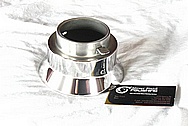 Aluminum Coffee Pot Cover Piece AFTER Chrome-Like Metal Polishing and Buffing Services / Restoration Services