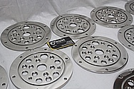 Stainless Steel Manufacture Cover Pieces AFTER Chrome-Like Metal Polishing and Buffing Services / Restoration Services