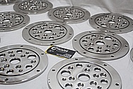 Stainless Steel Manufacture Cover Pieces AFTER Chrome-Like Metal Polishing and Buffing Services / Restoration Services