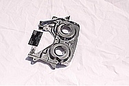 Toyota Supra Steel Backplate Cam Gear Piece AFTER Chrome-Like Metal Polishing and Buffing Services