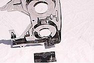 Toyota Supra Steel Backplate Cam Gear Piece AFTER Chrome-Like Metal Polishing and Buffing Services