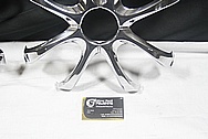 Kicker Speaker Aluminum Grille Cover Piece AFTER Chrome-Like Metal Polishing and Buffing Services / Restoration Services