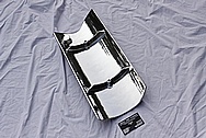 Chevy V8 Engine Valley Cover AFTER Chrome-Like Metal Polishing and Buffing Services