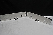 Stainless Steel Pharmaceutical Plates / Covers AFTER Chrome-Like Metal Polishing and Buffing Services / Restoration Services 