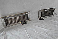 Stainless Steel Vent Covers AFTER Chrome-Like Metal Polishing and Buffing Services / Restoration Services