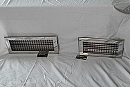 Stainless Steel Vent Covers AFTER Chrome-Like Metal Polishing and Buffing Services / Restoration Services