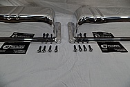 2004 - 2008 Stainless Steel Lamborghini Gallardo Exhaust AFTER Chrome-Like Metal Polishing and Buffing Services - Stainless Steel Polishing Services