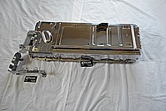 2010 - 2018 Toyota Prius Steel Batter Cover AFTER Chrome-Like Metal Polishing - Steel Polishing