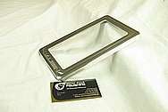 Ford Mustang Aluminum Saleen License Plate Frame / Cover Piece AFTER Chrome-Like Metal Polishing and Buffing Services