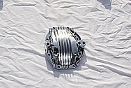 Toyota Supra 2JZ-GTE 3.0L Inline 6 Rear End Gear Differential Cover AFTER Chrome-Like Metal Polishing and Buffing Services Plus Metal Clear Coating Services