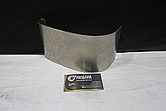 Steel Cover Piece BEFORE Chrome-Like Metal Polishing and Buffing Services / Restoration Services